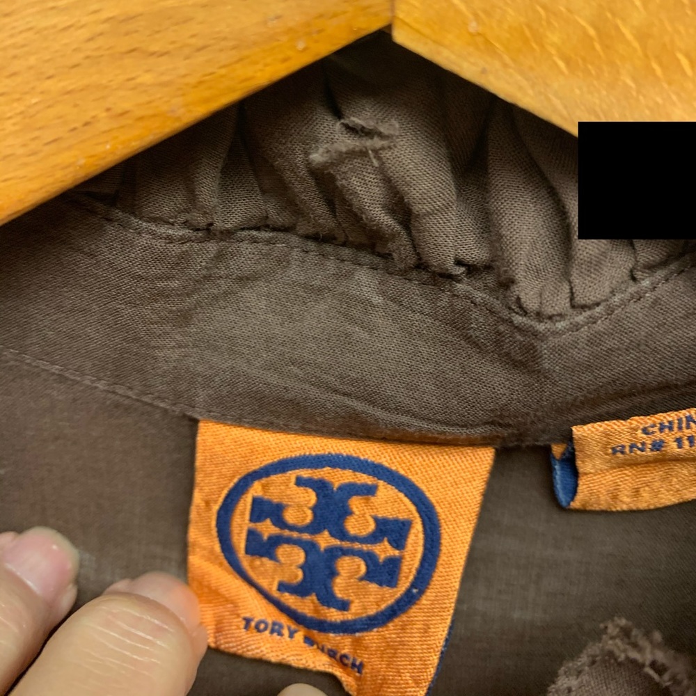 Tory Burch Ruffle Neck Popover - Picture 6 of 7